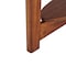 Alaterre Furniture Monterey 60"L Console/Media Mid-Century Modern Wood Table, Warm Chestnut ANMT1070 - alternate 3